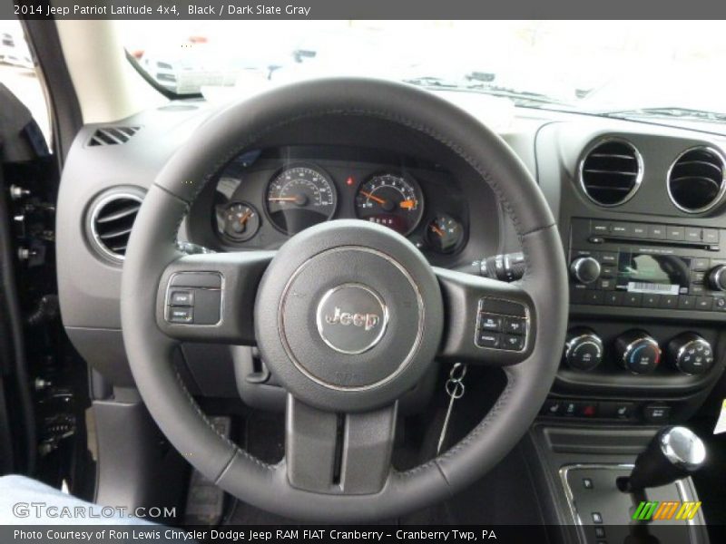 Black / Dark Slate Gray 2014 Jeep Patriot Latitude 4x4