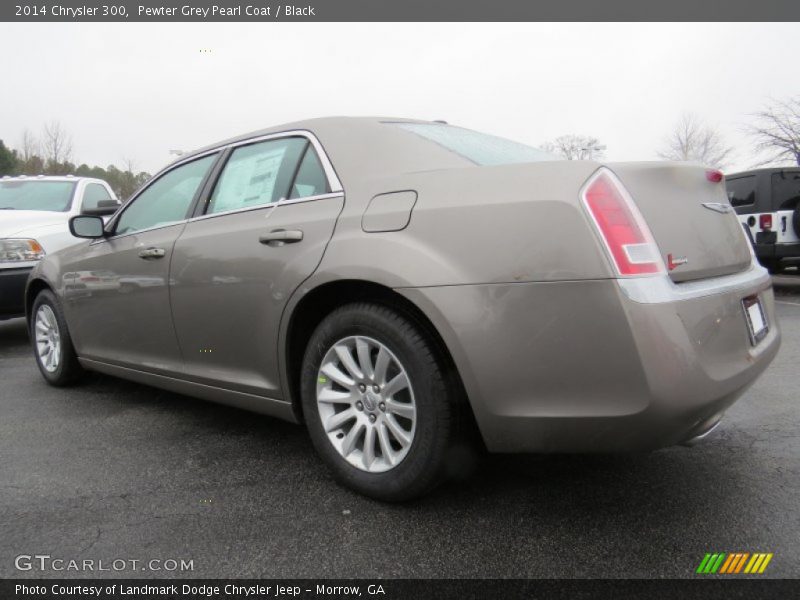 Pewter Grey Pearl Coat / Black 2014 Chrysler 300