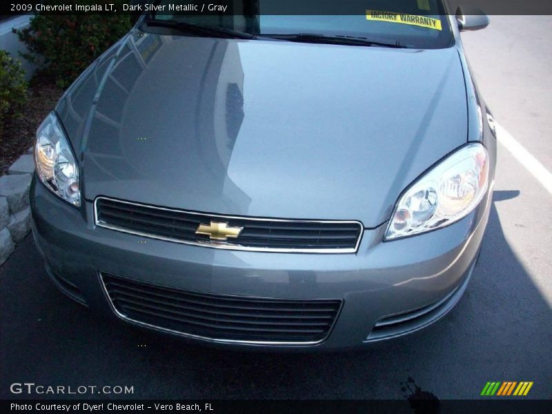 Dark Silver Metallic / Gray 2009 Chevrolet Impala LT