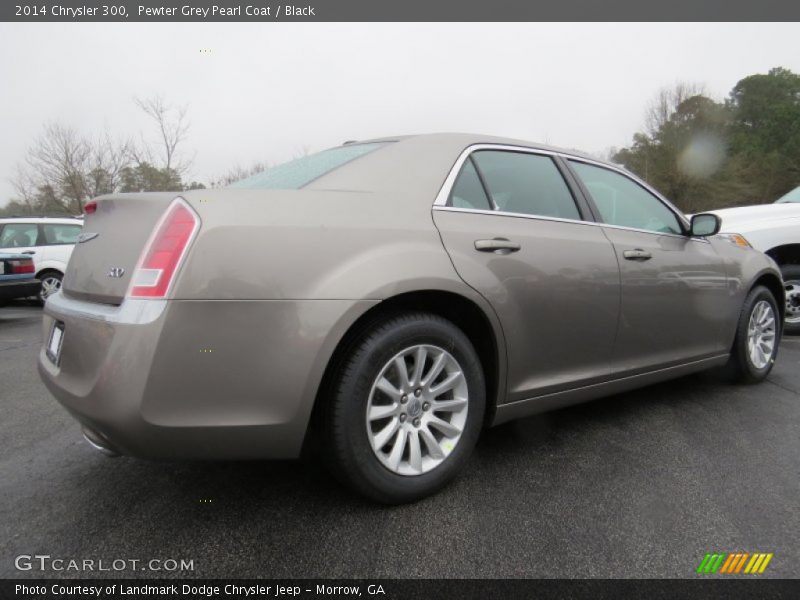 Pewter Grey Pearl Coat / Black 2014 Chrysler 300