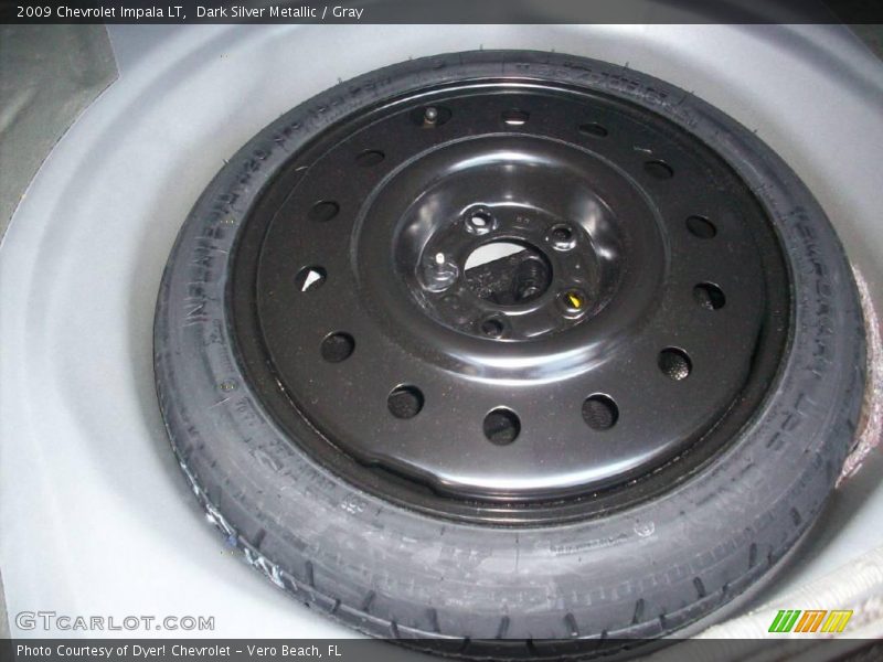 Dark Silver Metallic / Gray 2009 Chevrolet Impala LT