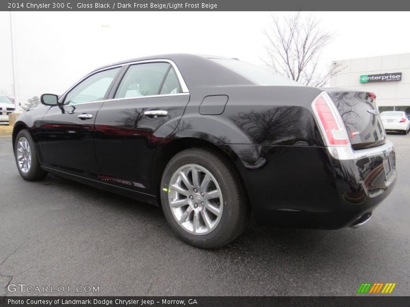 Gloss Black / Dark Frost Beige/Light Frost Beige 2014 Chrysler 300 C