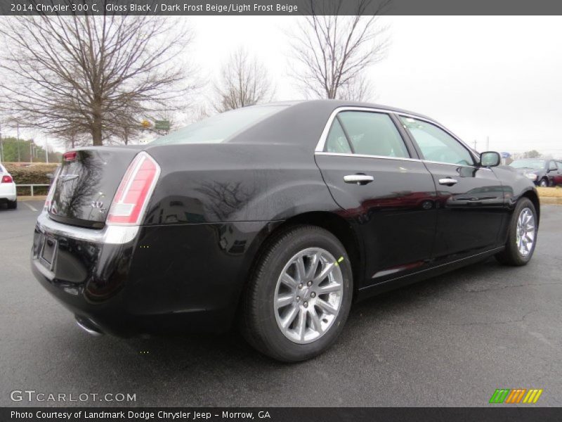 Gloss Black / Dark Frost Beige/Light Frost Beige 2014 Chrysler 300 C