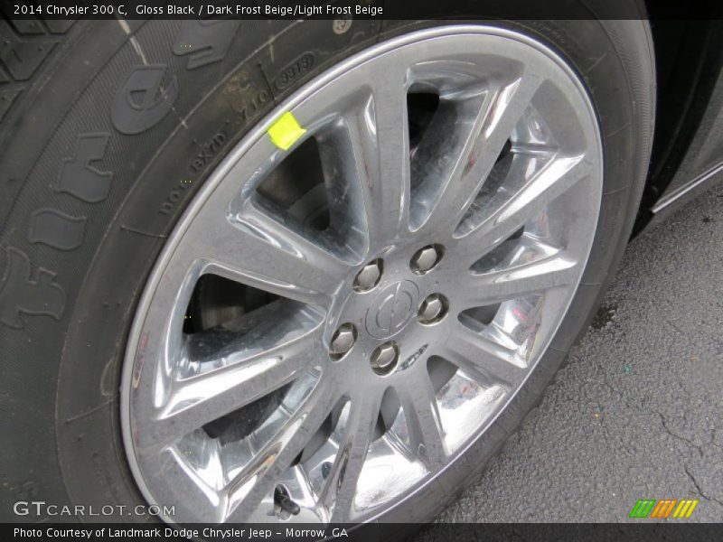Gloss Black / Dark Frost Beige/Light Frost Beige 2014 Chrysler 300 C