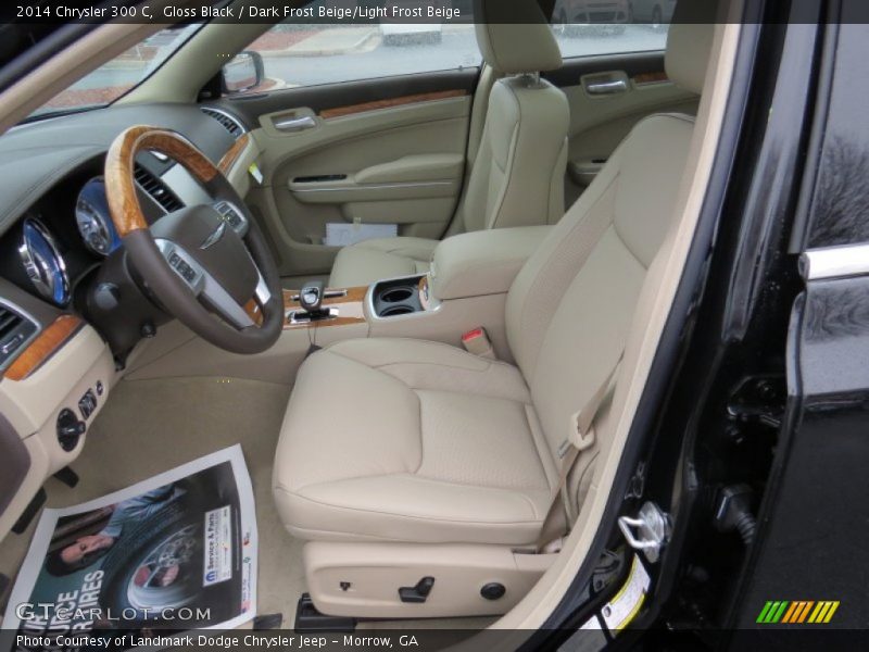 Gloss Black / Dark Frost Beige/Light Frost Beige 2014 Chrysler 300 C
