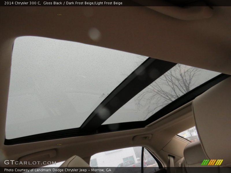 Gloss Black / Dark Frost Beige/Light Frost Beige 2014 Chrysler 300 C