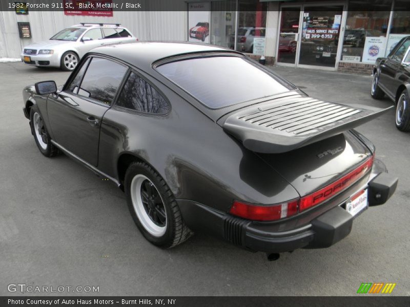 Black Metallic / Black 1982 Porsche 911 SC