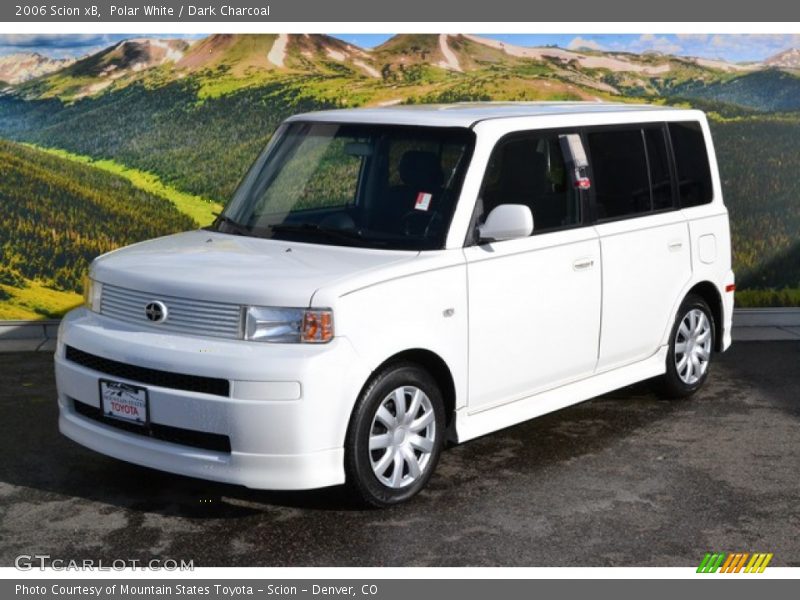 Polar White / Dark Charcoal 2006 Scion xB