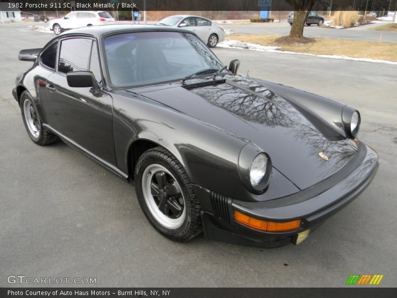 Black Metallic / Black 1982 Porsche 911 SC