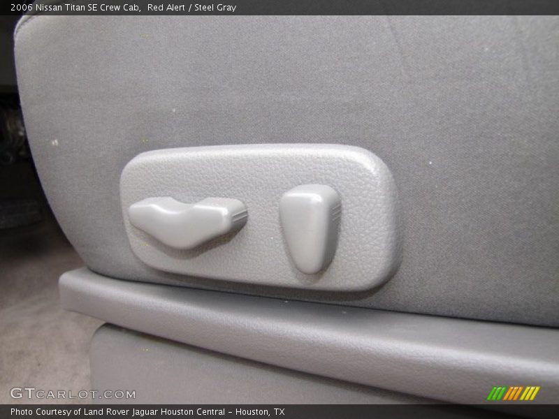 Red Alert / Steel Gray 2006 Nissan Titan SE Crew Cab