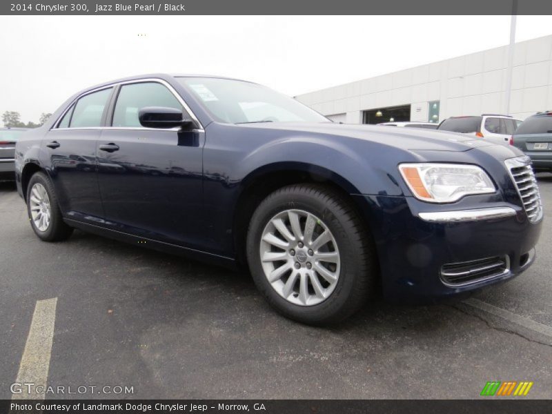 Jazz Blue Pearl / Black 2014 Chrysler 300