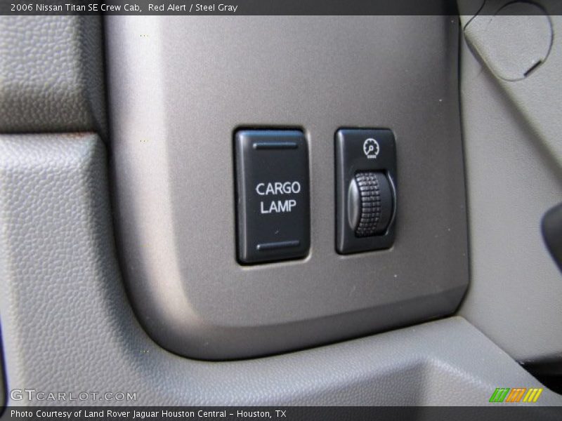 Red Alert / Steel Gray 2006 Nissan Titan SE Crew Cab