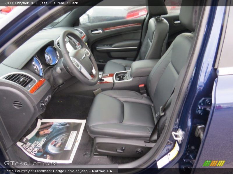 Jazz Blue Pearl / Black 2014 Chrysler 300