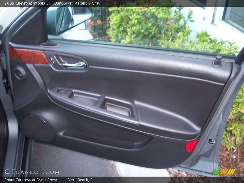 Dark Silver Metallic / Gray 2009 Chevrolet Impala LT