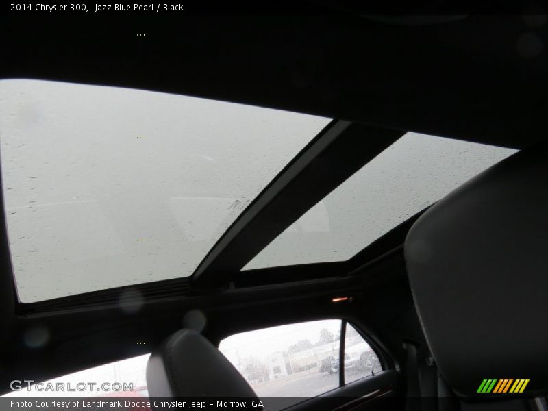 Jazz Blue Pearl / Black 2014 Chrysler 300
