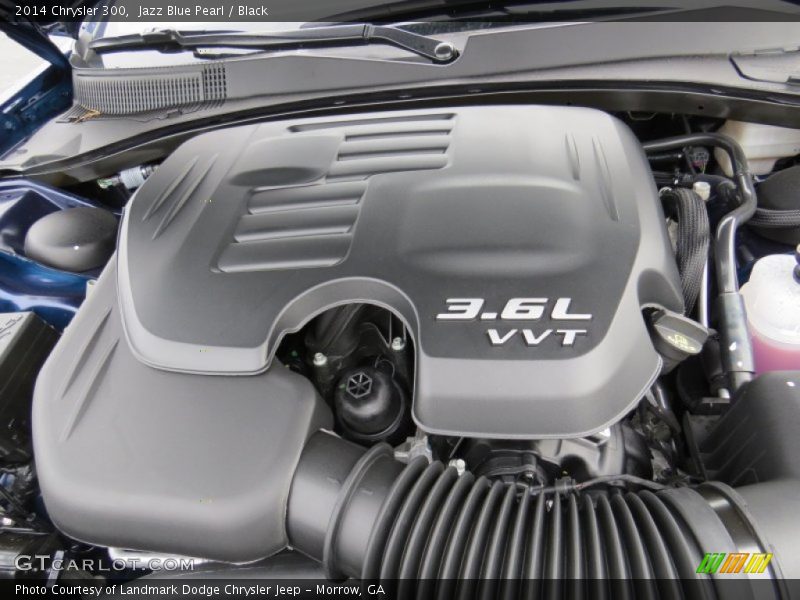 Jazz Blue Pearl / Black 2014 Chrysler 300