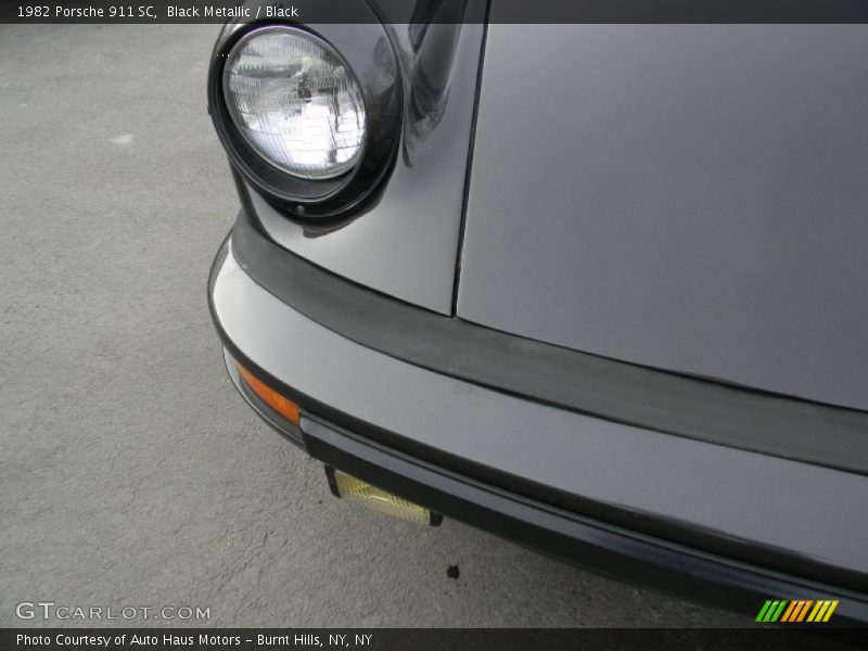 Black Metallic / Black 1982 Porsche 911 SC