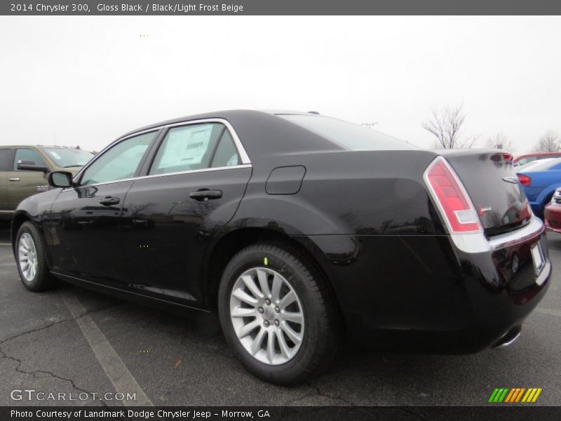 Gloss Black / Black/Light Frost Beige 2014 Chrysler 300