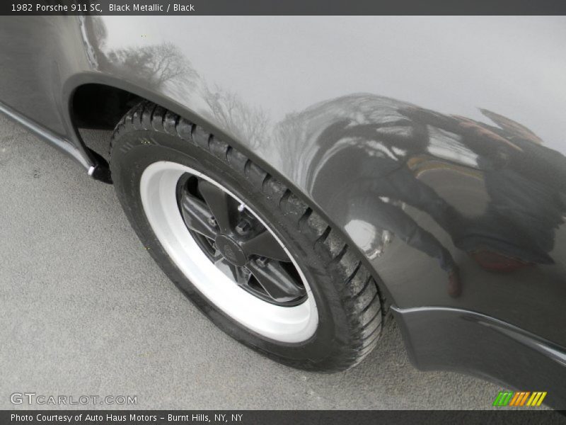 Black Metallic / Black 1982 Porsche 911 SC