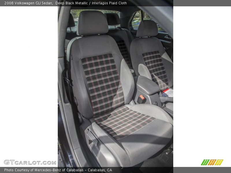 Front Seat of 2008 GLI Sedan