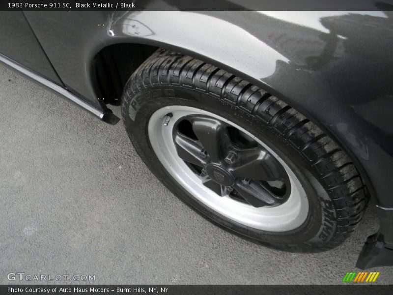 Black Metallic / Black 1982 Porsche 911 SC