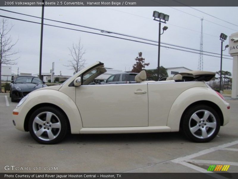 Harvest Moon Beige / Cream 2006 Volkswagen New Beetle 2.5 Convertible