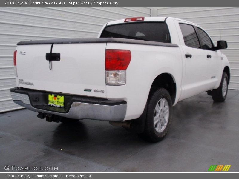 Super White / Graphite Gray 2010 Toyota Tundra CrewMax 4x4