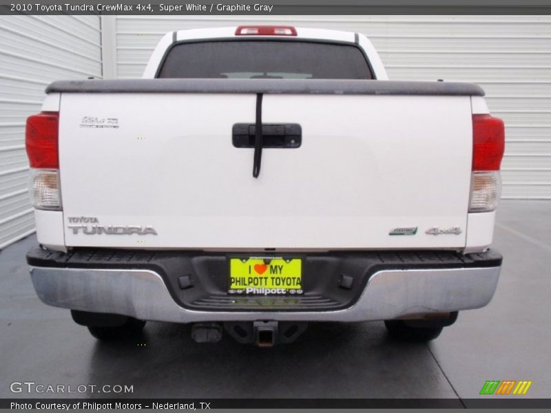 Super White / Graphite Gray 2010 Toyota Tundra CrewMax 4x4