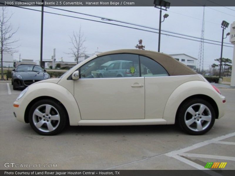 Harvest Moon Beige / Cream 2006 Volkswagen New Beetle 2.5 Convertible