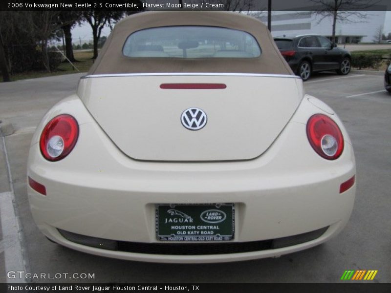 Harvest Moon Beige / Cream 2006 Volkswagen New Beetle 2.5 Convertible