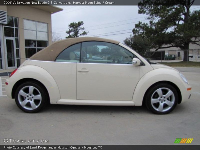 Harvest Moon Beige / Cream 2006 Volkswagen New Beetle 2.5 Convertible