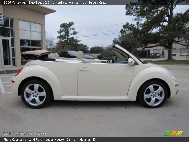 Harvest Moon Beige / Cream 2006 Volkswagen New Beetle 2.5 Convertible