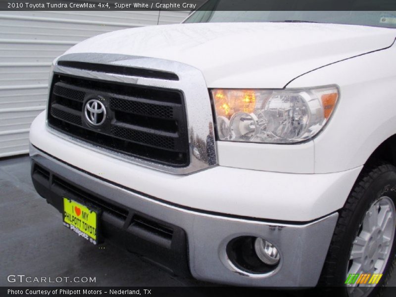 Super White / Graphite Gray 2010 Toyota Tundra CrewMax 4x4
