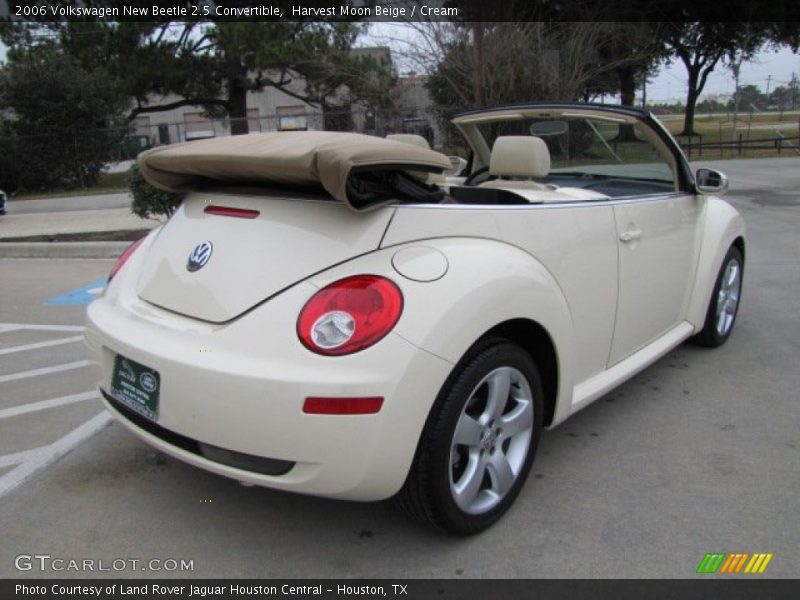 Harvest Moon Beige / Cream 2006 Volkswagen New Beetle 2.5 Convertible