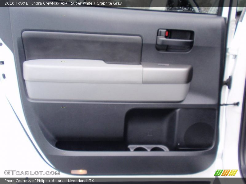 Super White / Graphite Gray 2010 Toyota Tundra CrewMax 4x4