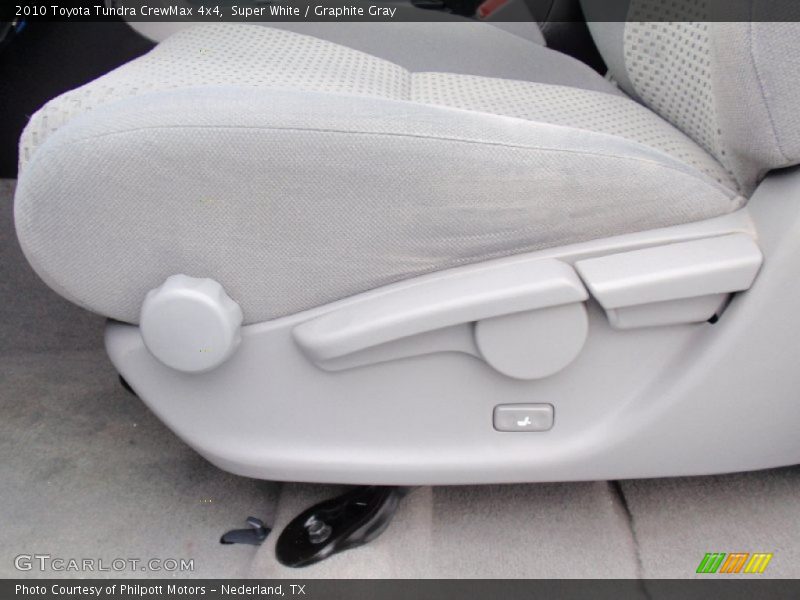 Super White / Graphite Gray 2010 Toyota Tundra CrewMax 4x4