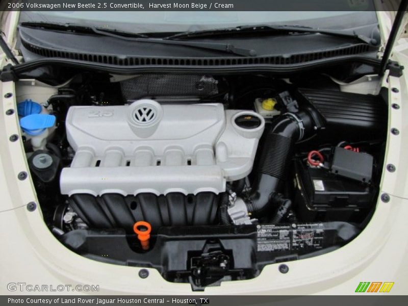 Harvest Moon Beige / Cream 2006 Volkswagen New Beetle 2.5 Convertible