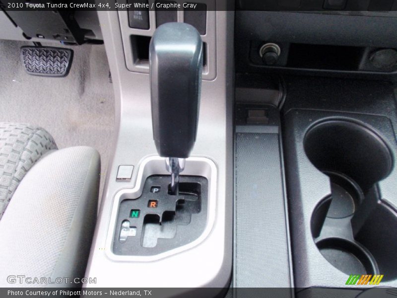 Super White / Graphite Gray 2010 Toyota Tundra CrewMax 4x4