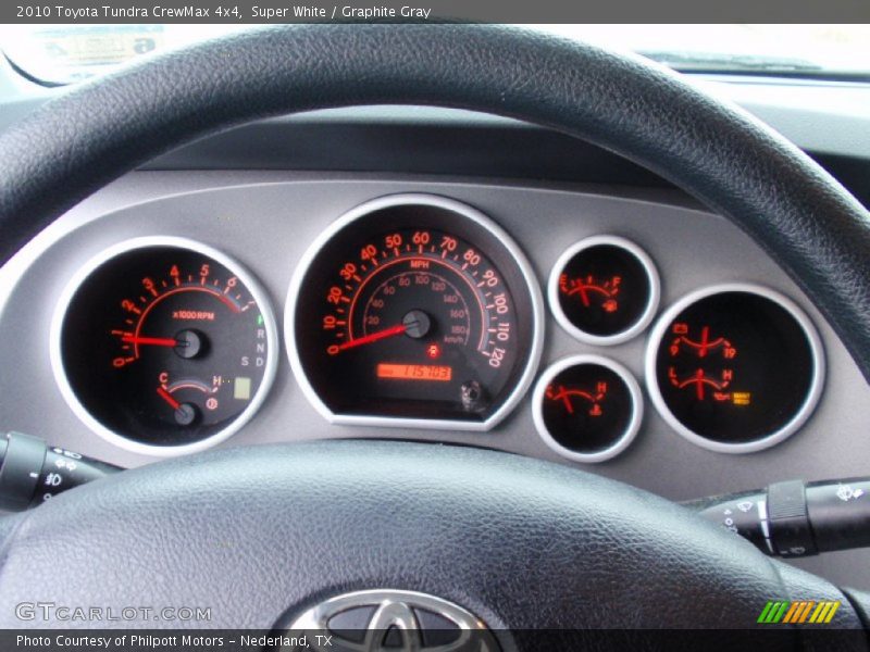 Super White / Graphite Gray 2010 Toyota Tundra CrewMax 4x4