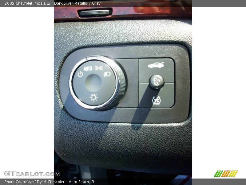 Dark Silver Metallic / Gray 2009 Chevrolet Impala LS