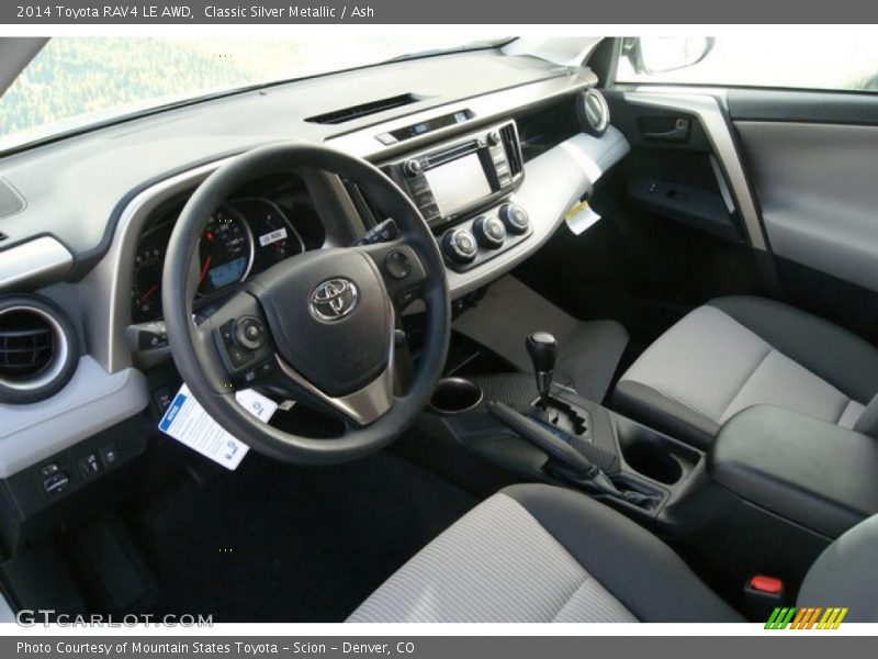 Ash Interior - 2014 RAV4 LE AWD 