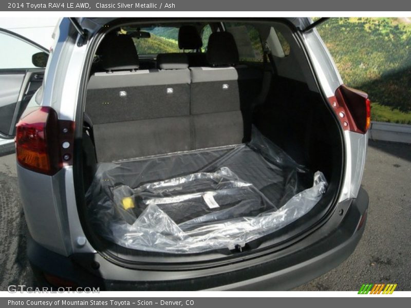  2014 RAV4 LE AWD Trunk