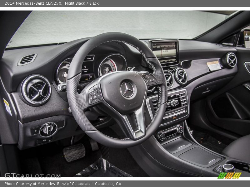 Night Black / Black 2014 Mercedes-Benz CLA 250