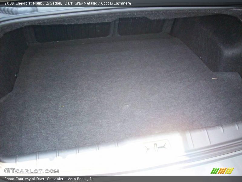 Dark Gray Metallic / Cocoa/Cashmere 2009 Chevrolet Malibu LS Sedan