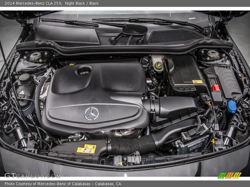 Night Black / Black 2014 Mercedes-Benz CLA 250