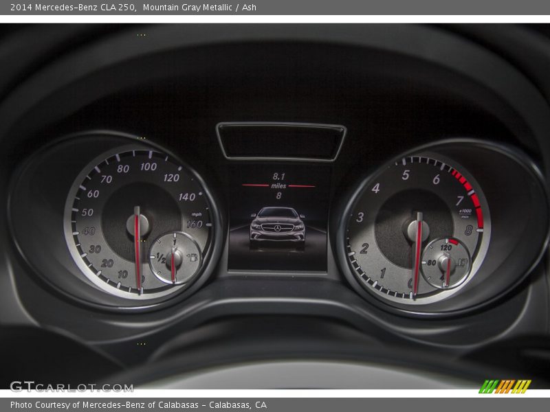 Mountain Gray Metallic / Ash 2014 Mercedes-Benz CLA 250