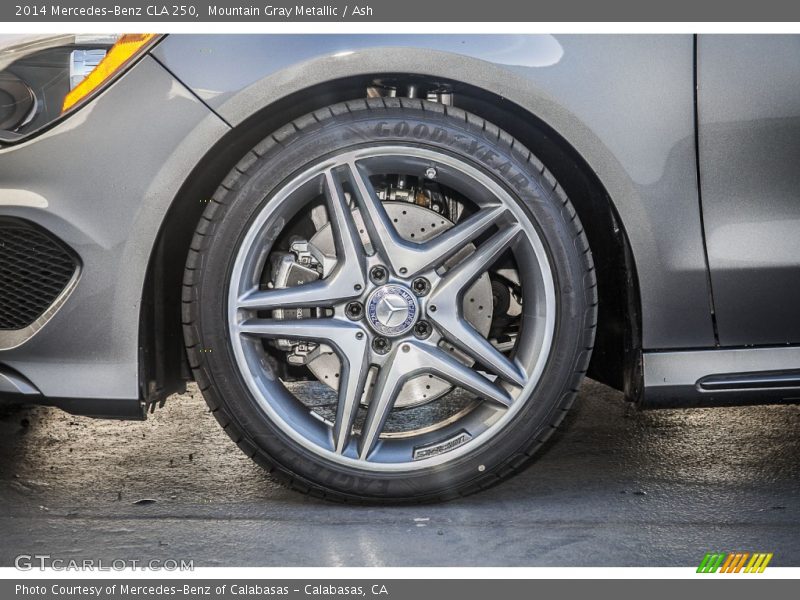 Mountain Gray Metallic / Ash 2014 Mercedes-Benz CLA 250