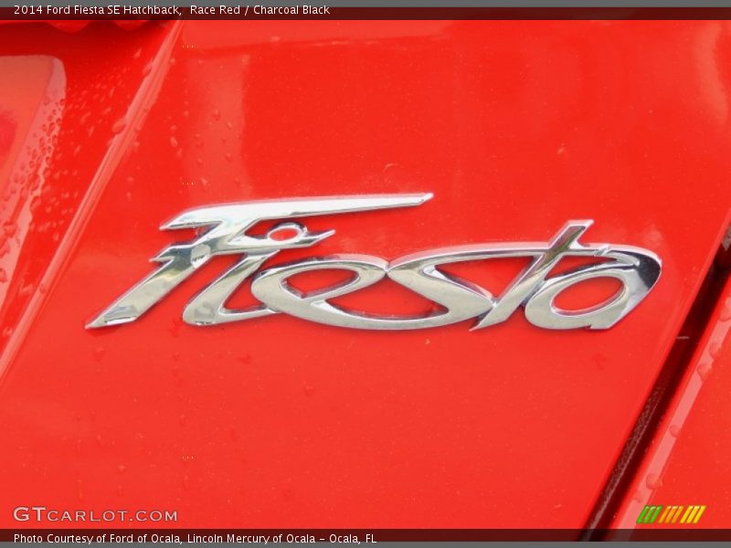Race Red / Charcoal Black 2014 Ford Fiesta SE Hatchback