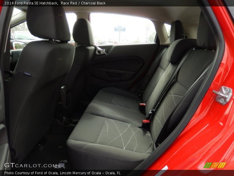 Race Red / Charcoal Black 2014 Ford Fiesta SE Hatchback