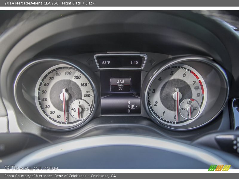 Night Black / Black 2014 Mercedes-Benz CLA 250